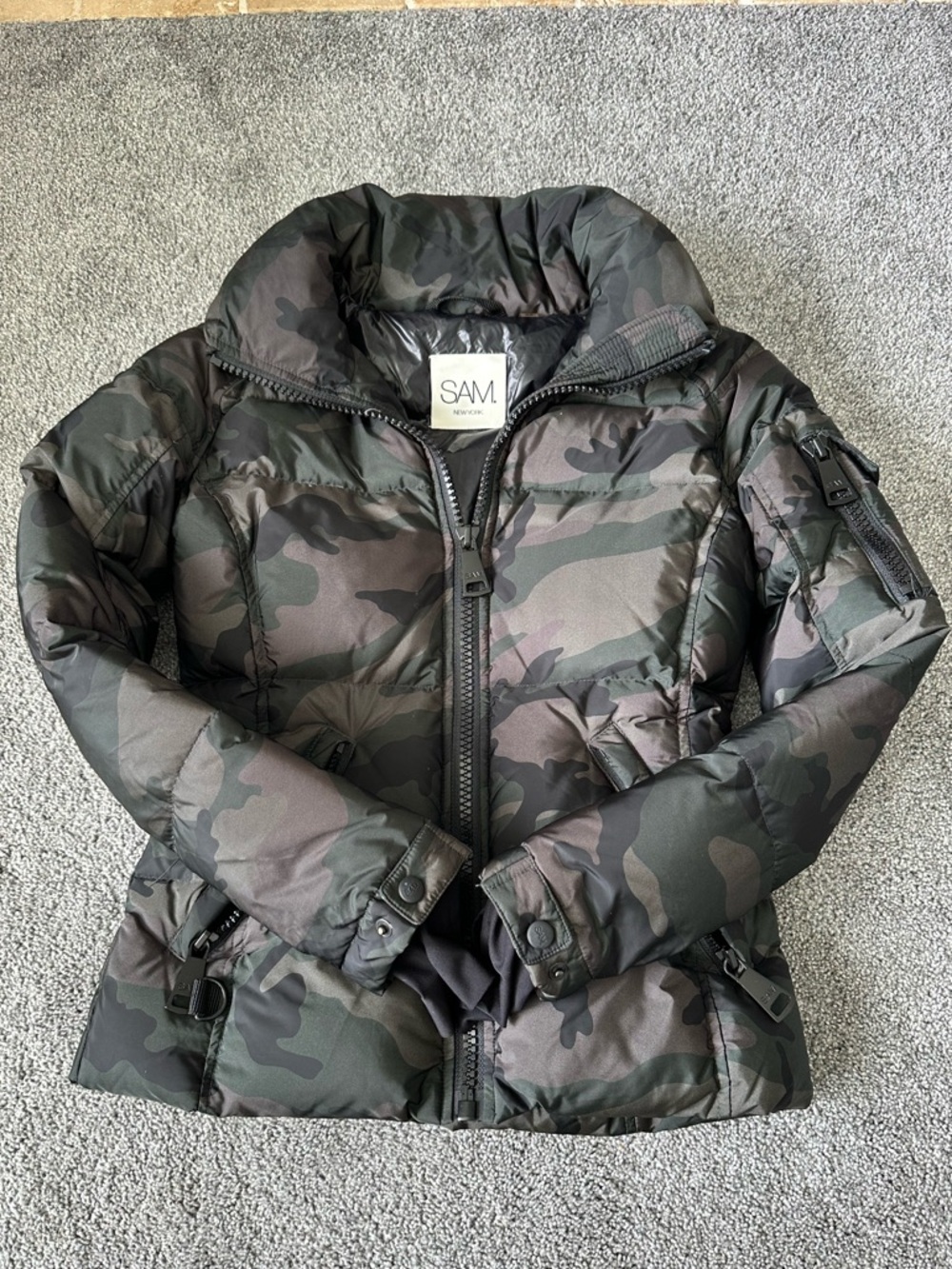 SAM. Freestyle Camo Puffer, XS